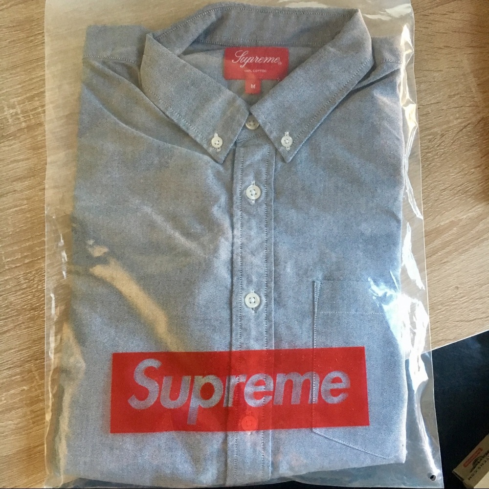 S/S19 Supreme Oxford Button Up Shirt